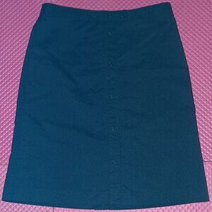 GAP KHAKIS Light Weight Snap Down Skirt